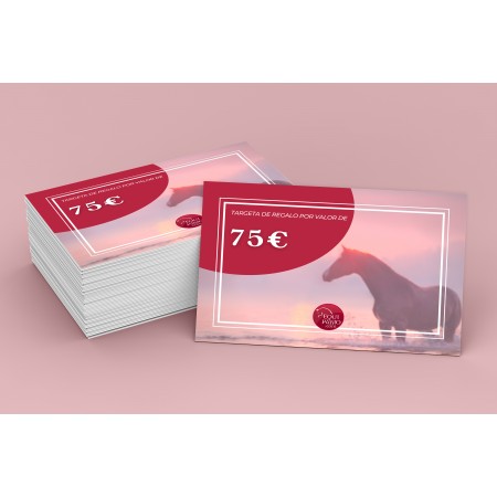 Tarjeta de Regalo de Equitación 75€