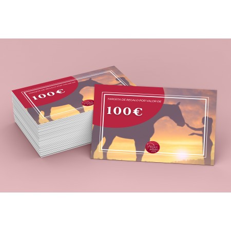 Tarjeta de Regalo de Equitación 100€