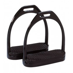Estribos para silla de montar de acero barnizado