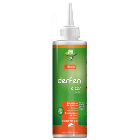 Loción "DERFEN CLEAR" de ANIMADERM