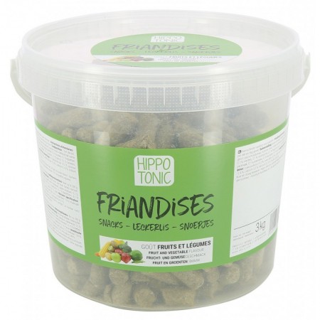 Caramelos para caballos Sabor Frutas y Verduras de Hippotonic