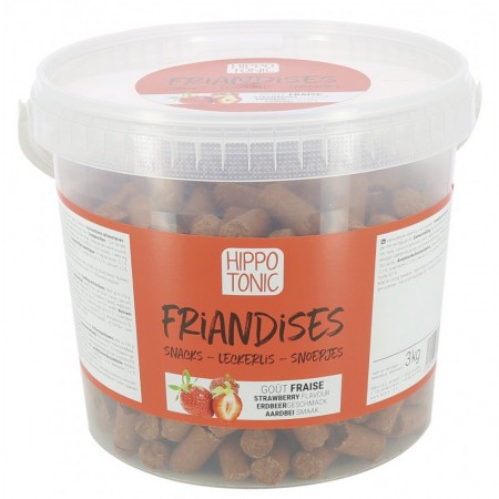 Caramelos para Caballo Sabor Fresa de Hippotonic