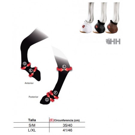 Campanas Carbon Air de Zandonà para Caballo