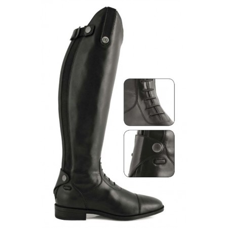 Botas de equitación de piel con cordones Derby