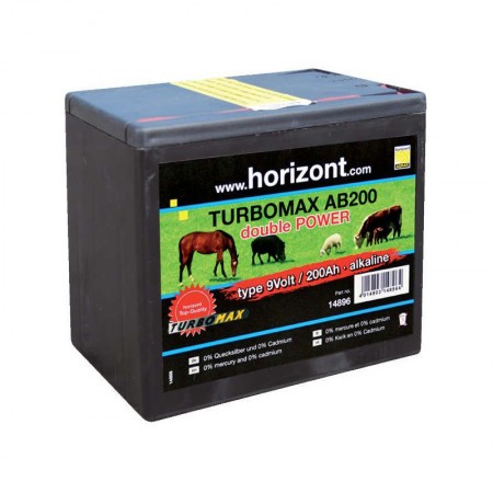 Pila Turbomax AB200 9V - 200AH de Horizont