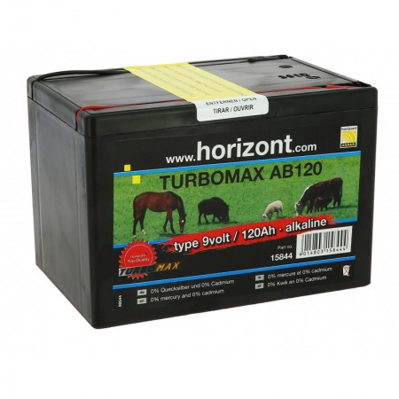 Pila Alcalina AB120 9V - 120 AH de Horizont