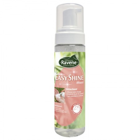 Mousse Easy Shine de Ravene para Limpieza del Caballo