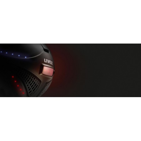 Casco de Equitación Exxential II LED de Uvex con Luces LED