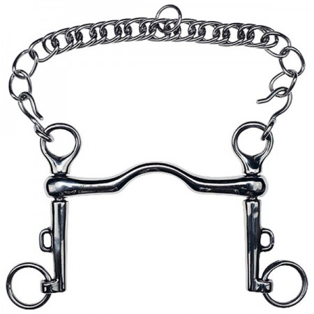 Bocado polo para caballo "Saumur" de Feeling 