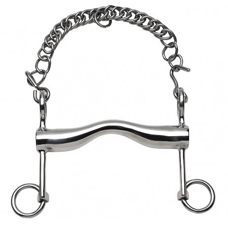 Bocado de doma para caballo "l'hotte" de Feeling cama corta