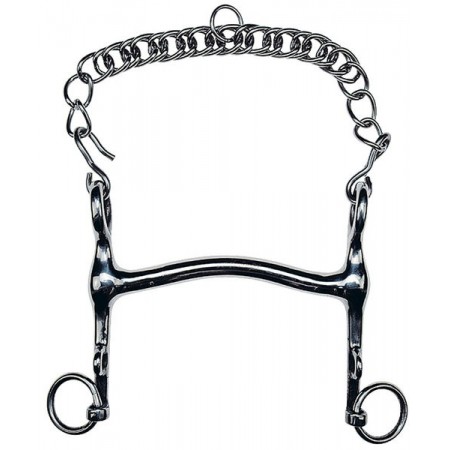 Bocado de doma para caballo "l'hotte" de Feeling embocadura arco