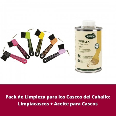 Pack de Limpiacascos y Aceite para los Cascos del Caballo