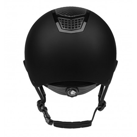 Casco de Equitación Quantinum Carbon con Visera Plana de Fair Play
