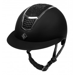 Casco de Montar a Caballo Quantinum Chic con Visera Plana de Fair Play