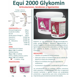 Complemento alimenticio para caballos Glykomin Equi 2000 2