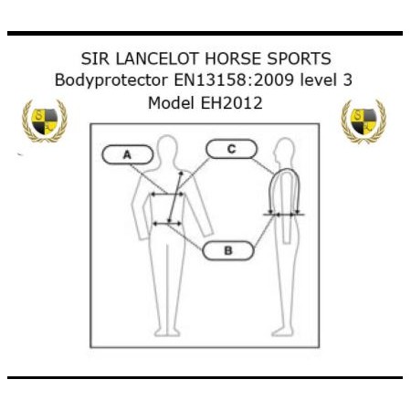Chaleco Protector de Espalda para Adulto de Sir Lancelot