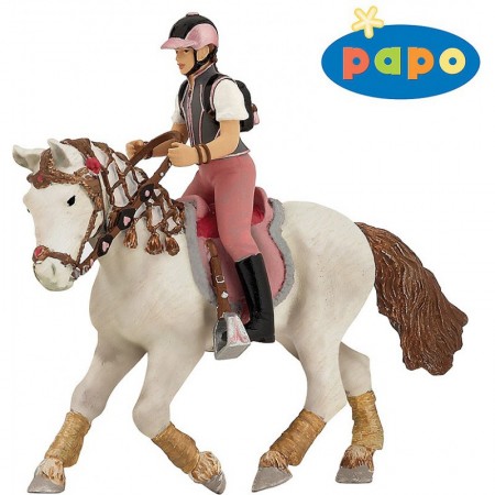 Pack de Poni y Amazona de Juguete de Papo
