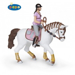 Caballo Trenzado de Juguete de Papo 2