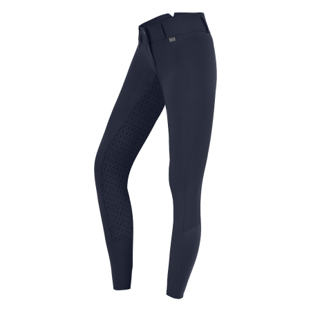 Pantalón con silicona y cintura alta...