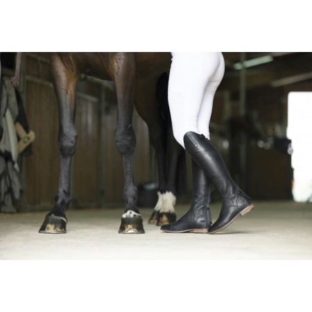 Botas de Equitación de Cuero "WAVY" de EQUITHÈME