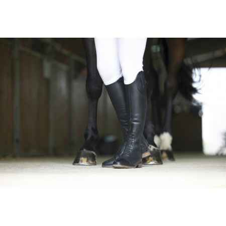 Botas de Equitación de Cuero "WAVY" de EQUITHÈME