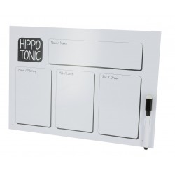 Placa de Ración con Rotulador de HippoTonic 2