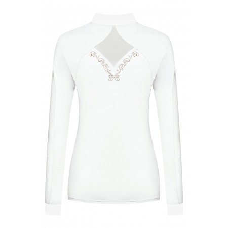 Polo de Competición de Manga Larga Cathrine ROSEGOLD de Fair Play