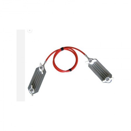 Conexión inox 40 mm para pastor eléctrico