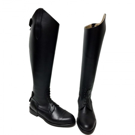 Botas de piel con cordones (juvenil)