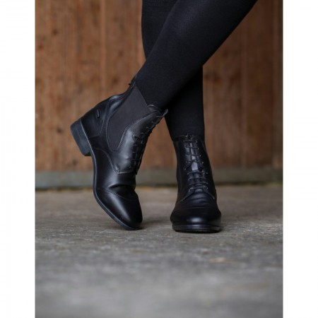 Botines Eco Responsables "ZURICH" con Cremallera y Cordones de EQUITHÈME