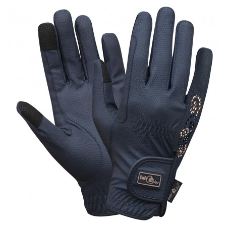 Guantes de Equitación "Pammy Rosegold" de FairPlay