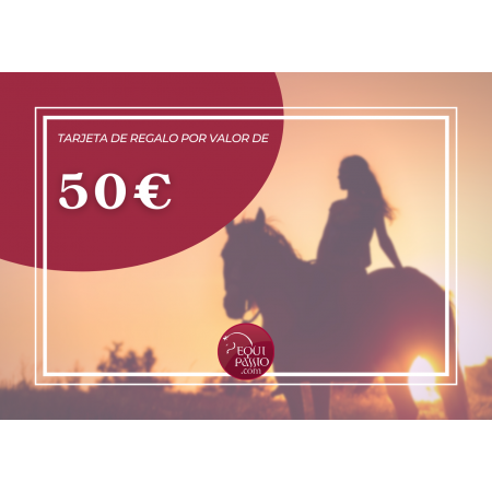 Tarjeta de Regalo de Equitación 50€