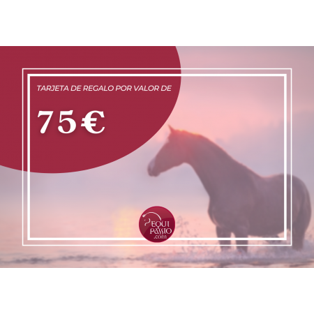 Tarjeta de Regalo de Equitación 75€