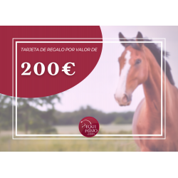 Tarjeta de Regalo de Equitación 200€ 2