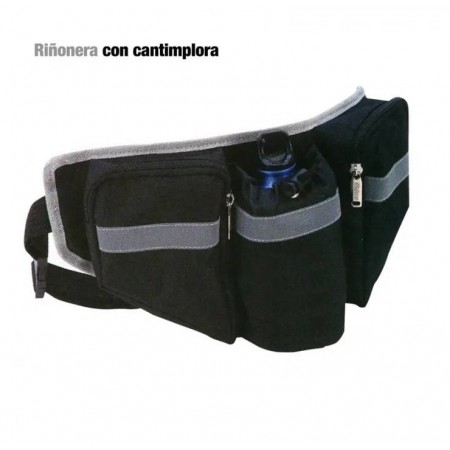 Alforja Riñonera con Cantimplora de...