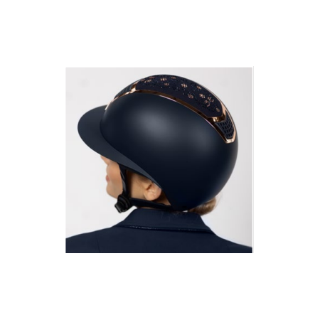 Casco de Montar a Caballo Quantinum Chic con Visera Plana de Fair Play
