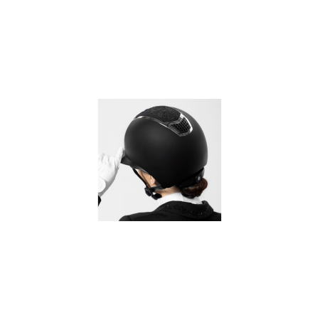 Casco de Equitación Quantinum Carbon con Visera Plana de Fair Play