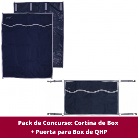Pack de Concurso: Cortina de Box + Puerta para Box de QHP