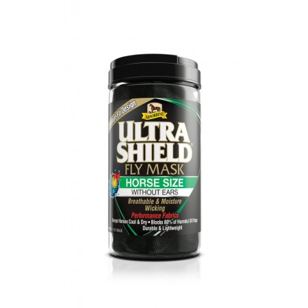 Máscara Antimoscas sin Orejas "ULTRASHIELD" de ABSORBINE