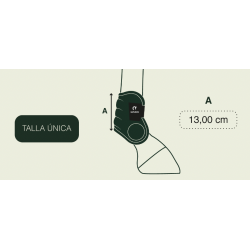 Protectores de Menudillo de salto "DELUXE" con Borreguillo de GATUSOS