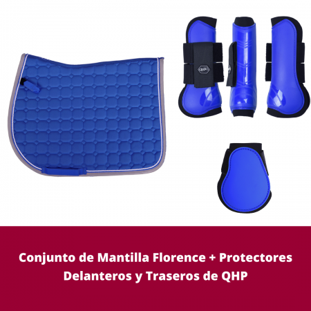 Pack de Mantilla Florence + Protectores Delanteros y Traseros de QHP