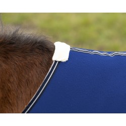 Manta Polar para Shetland con Cinchuelos Cruzados de QHP 2