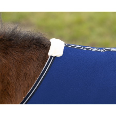 Manta Polar para Shetland con Cinchuelos Cruzados de QHP