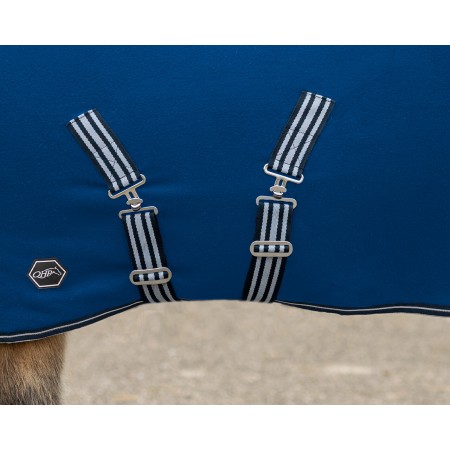 Manta Polar para Shetland con Cinchuelos Cruzados de QHP