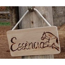 Placa de Madera Personalizada de Bellahorse 2