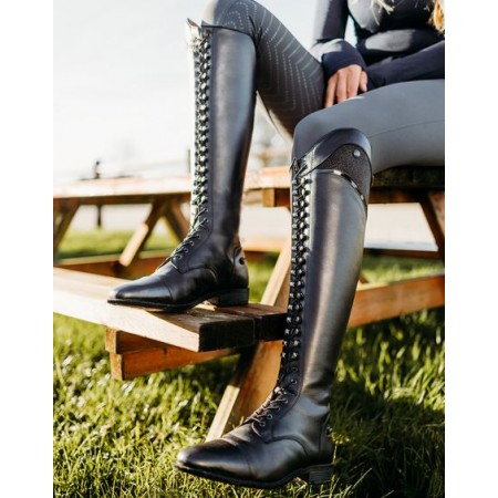 Botas de Equitación de Cuero "Hailey" para Niño de QHP