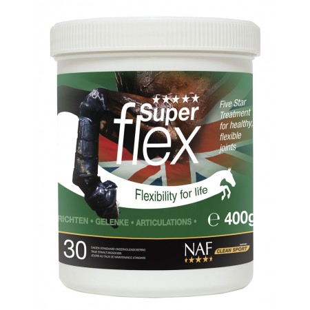 Superflex 5 Star en polvo para las articulaciones del caballo