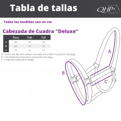 Cabezada de Cuadra "DELUXE" de QHP 2