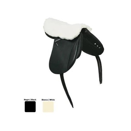 Asiento de borreguillo para silla inglesa de Zaldi