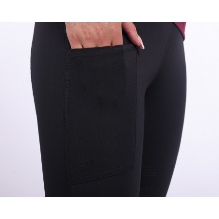 Leggings de equitación "EDEN" Full Grip de QHP